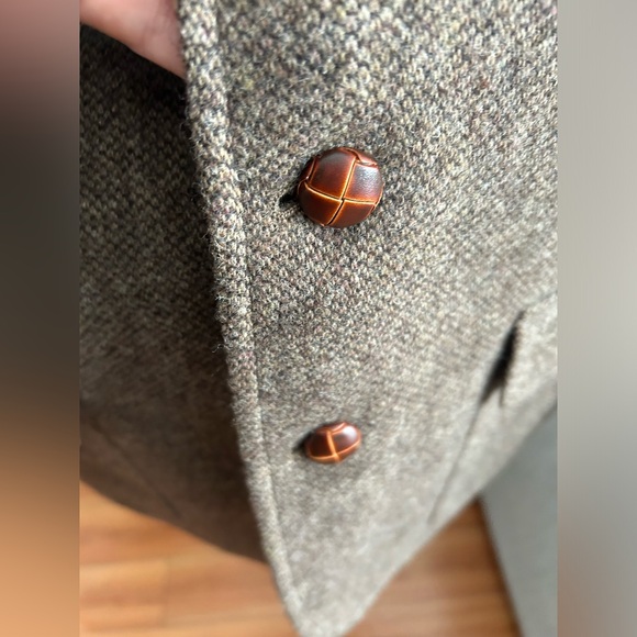 Alexander Shields 60s Vintage Tan Wool Tweed Sport  Size 40 Short - Picture 5 of 17